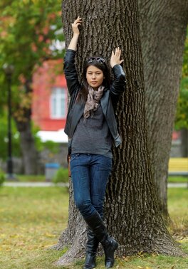 Hot angel with unforgettable face enters her room and starts taking clothes off