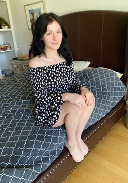 Sweet brunette teen is kind enough to share her hairy twat