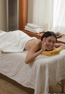 Thin Asian with a hot body enjoys reality interracial sex