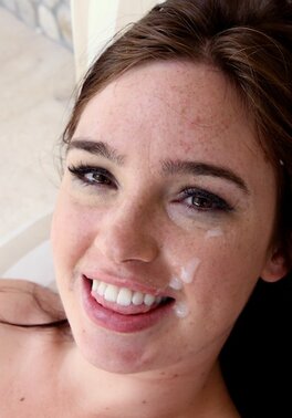 She is becoming more vocal with her groans as she takes it