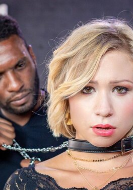 Anal black cock domination for the horny blondie Gabi Gold