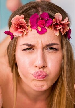 Flat chested hottie is going to take black dick sideways too