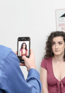 Lyra Lockhart takes Mike Mancini's cock deep