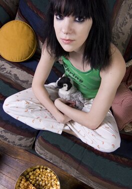 Petite emo is goofy and flexible but also loves getting naked