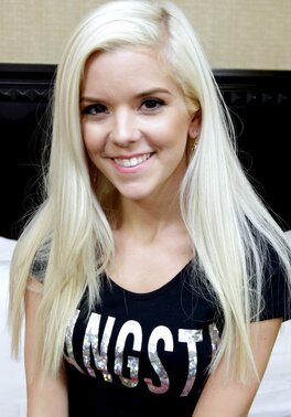 Halle Von enjoys taking a big cock in her tiny pussy in hot POV with Tony Profane