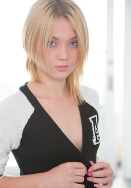 You just want to play with her pussy as she strips naked