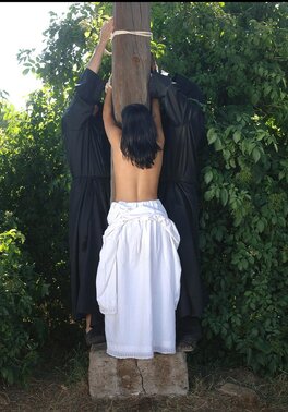 No way these hooded figured don't use her as an ashtray