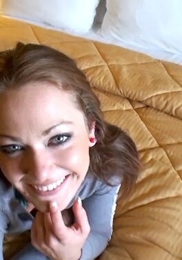 Trimmed pussy babe is prepared to get fucked in POV