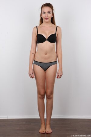 Interview wasn't enough for porn agent and he asked chick to strip down