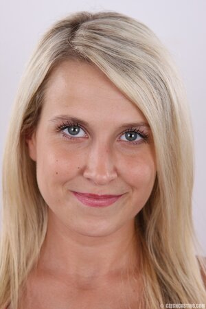 Model always withholds pussy but today she is going to demonstrate it on camera