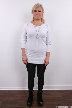 Whore with small tits and fat asshole thinks she must divulge her charms