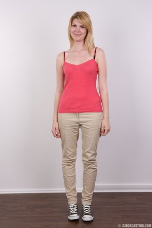 Girl is so young and hot that it's a sin not to try stripping on camera