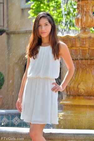 Hot adorable whore needs fans to know what she has under her clothes