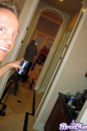 Temptress has beautiful big coconuts and she flaunts them everywhere she goes