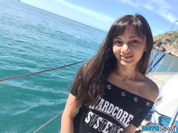 Ukrainian doesn't have outstanding curves but anyway she wants to show them