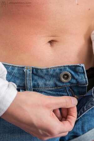 Geeky babe named Leah shows her natural boobs and beyond