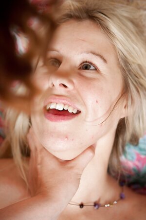 Girls with playful tongues doing what they can to get off