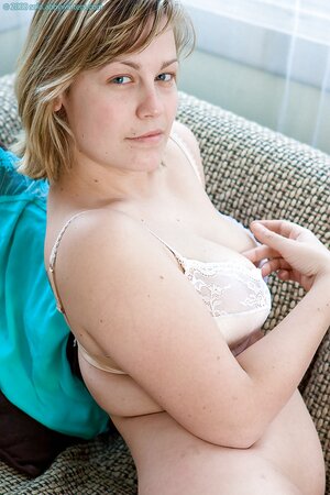 Augustine the horny lady shows her hirsute crotch no doubt