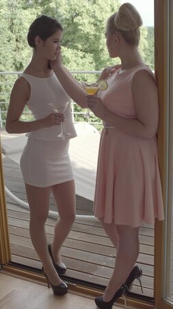 Ela Velvet and Lady Dee are going to fuck each other hard