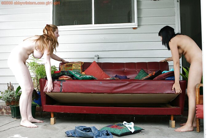 Real confidence and lust in a lesbian fuck gallery with teasing