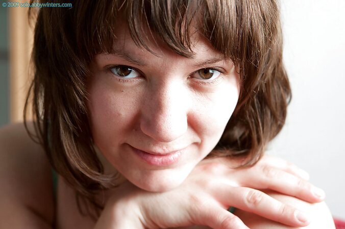 Short hair cutie showing everything she can to tease you