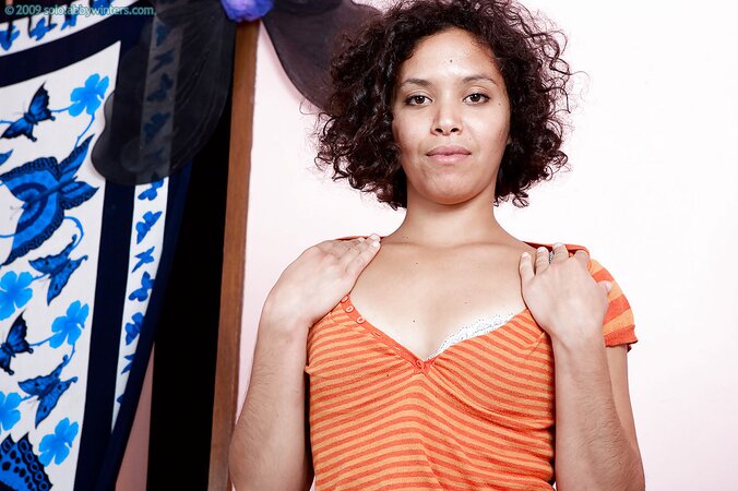 Self exhibition by girl showing you what her body was hiding