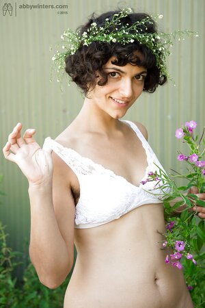 Incredible brunette with long legs is going to tease big time