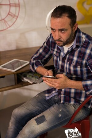 Wimpy cuckold just watches his GF get fucked happily by BWC