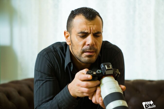 Dude wants sexy feet to make his cock twitch with excitement