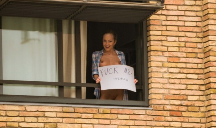 Tiny dick of a horny dude is going to slide right in this hole