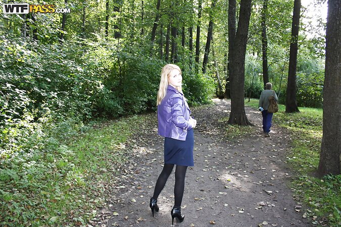 Her wet pussy is going to get dicked with passion in public