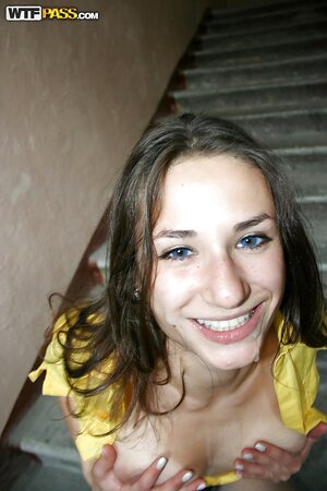 Joana is going to fuck two dudes at the same time in an FFM