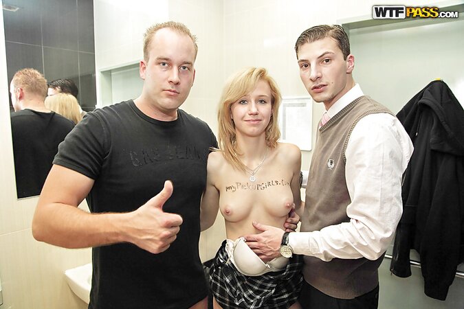 Group sex addict is going to get gangbanged in a visceral way