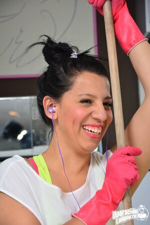 Kinky babe is going to tease you with that bum prior to sex