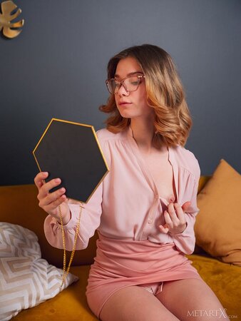 Alice Nekrasova is giving you a perfect view of her teen twat