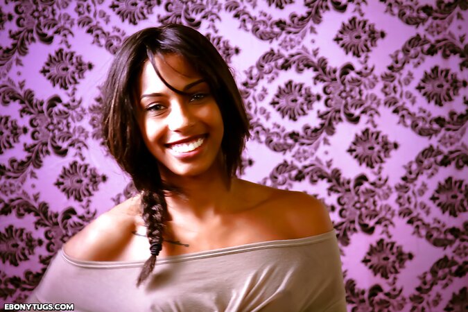 Adriana Malao is ready to expose her breasts for the camera