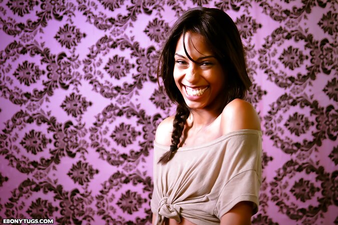 Adriana Malao is ready to expose her breasts for the camera