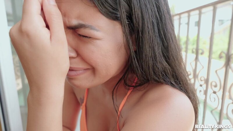 Cheering up the sad ballerina by offering a nice dick sesh