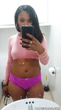 Sexy teen Porsha Carrera’s tits and fat ass caught on camera