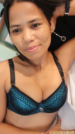 Cambodian amateur showing her crazy hot smile and love for cock