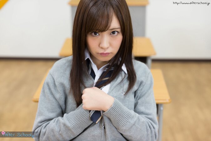 Asian schoolgirl takes panties off ready to get her ass spanked