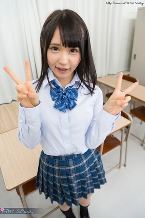 Charming Japanese teen sucks a school photographer's cock