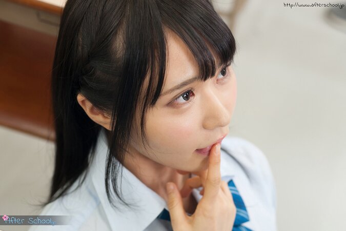 Charming Japanese teen sucks a school photographer's cock