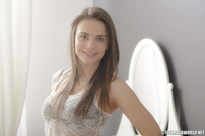 Charming babe likes to get her tight holes smashed by fat dicks