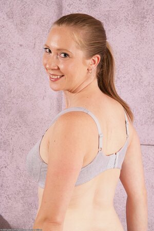 Adorable amateur girl playing with her nipples and hairy hole