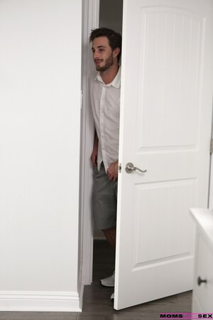 Cute teen and her hot mom have fun with a bunny's fat dick