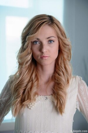 Petite blonde angel enjoys riding her new boyfriend's fat dick