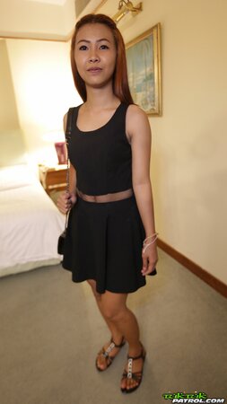 Adorable Asian redhead showing her tight body and then some