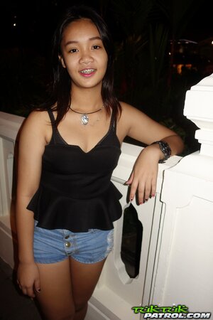 Adorable Thai chick is going to taste hard foreign dick