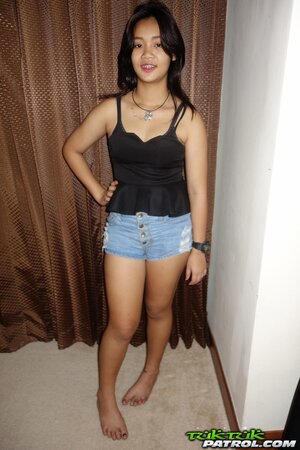 Adorable Thai chick is going to taste hard foreign dick